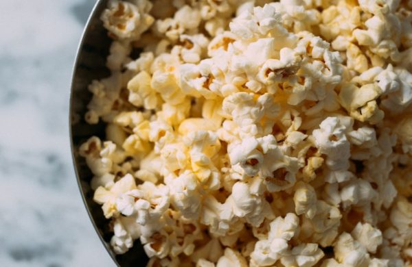 photo of popcorn kernels