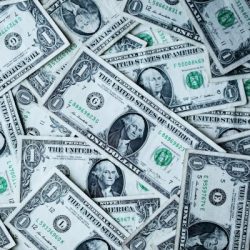 1 U.S.A dollar banknotes