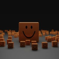 brown and black cardboard blocks