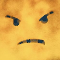 angry face illustration